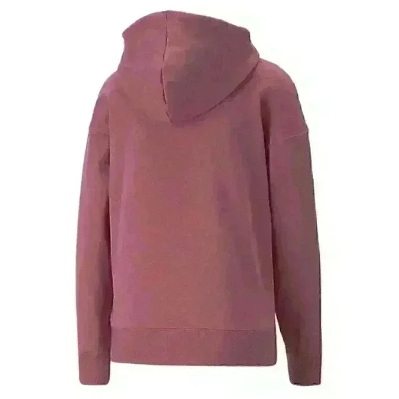 NEW! Puma Women's XL Classics 70s Fleece Hoodie Sweatshirt - Picture 3 of 6